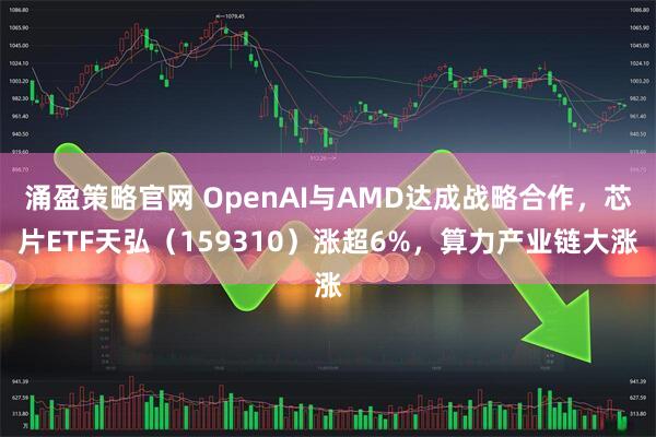 涌盈策略官网 OpenAI与AMD达成战略合作，芯片ETF天弘（159310）涨超6%，算力产业链大涨